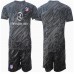 Maillot de foot Atletico Madrid Gardien Domicile vêtements enfant 2024-25 Manches Courtes (+ pantalon court)